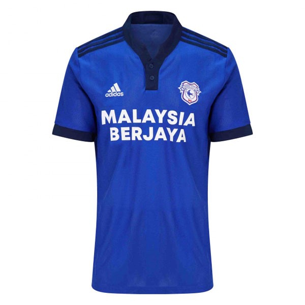 Camiseta Cardiff City Primera Equipación 2021/2022 Azul